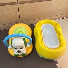 わんわん　トイレトレーニング　おまるの画像