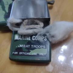 ミリタリー オイルライター US MARINE CORPS

中古の画像