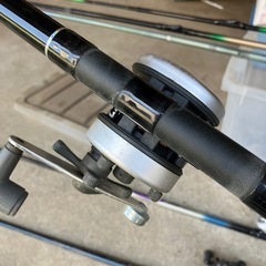 カワハギ用ロットとリールのセットの画像