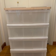 収納チェスト4段　　　の画像