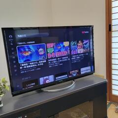 寝室で YouTube■動画ダイレクトボタンで
YouTube、Netflix一発起動■32型スマートテレビ　の画像