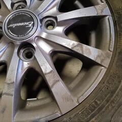 アルミホイール　スタッドレスタイヤ　145/80R12の画像
