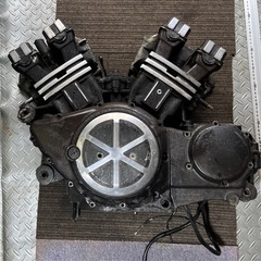 本物エンジンオブジェ　かざりvmax ガレージの画像