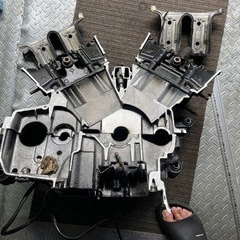 本物エンジンオブジェ　かざりvmax ガレージの画像
