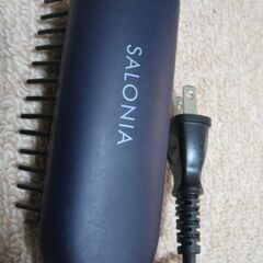 SALONIA　ブラシ型ヘアアイロンの画像