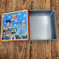 差し上げ
ます！トイストーリーの空き缶の画像