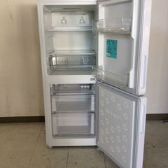 JT10942【Haier/ハイアール 2ドア冷蔵庫】2022年製 JR-NF148B 家電 キッチン 冷蔵冷凍庫 右開き 148Lの画像
