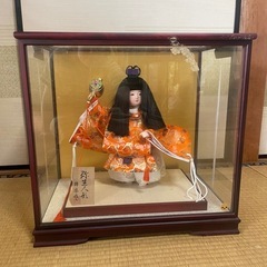 節句　女の子　日本人形