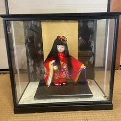 節句　女の子　日本人形