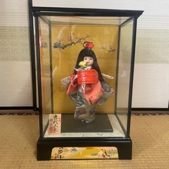 節句　女の子　日本人形