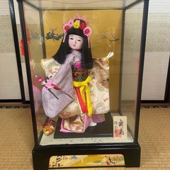 節句　女の子　日本人形