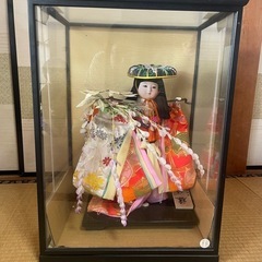 節句　女の子　日本人形