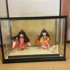 節句　女の子　日本人形