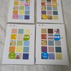 ヤマハの音楽なかよしコースと幼児科のCD、DVDの画像