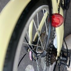 折りたたみ自転車 20インチ シマノ6段ギアの画像