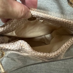 透明バッグの画像