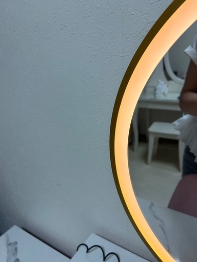 ピンク　スエード生地ドレッサー