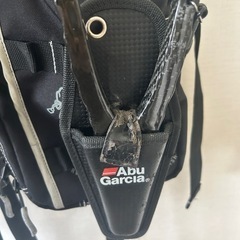 ライフジャケット　アブガルシア　廃版　ポーチ　フィッシングプライヤー　ドリンクホルダー　後付け品付属しますの画像