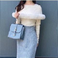 GRL ファー付きトップス 美品の画像