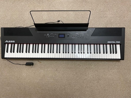 中古販売】電子ピアノALESIS RECITAL PRO (ミミ) 三ノ宮の鍵盤