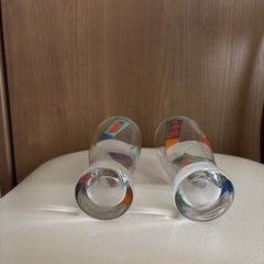 相撲力士 グラス 2個セットの画像