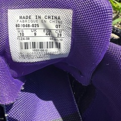 NIKE ナイキ　28cm エアマックス95 スニーカー　黒　紫の画像