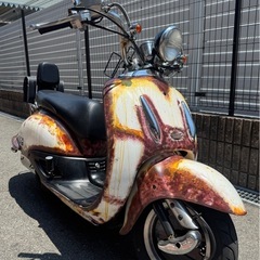 ホンダ　ジョーカー90cc　オリジナルカスタム　エイジング塗装　