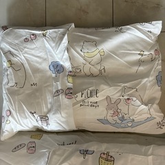子ども用布団セット クマ柄の画像