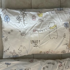 子ども用布団セット クマ柄の画像