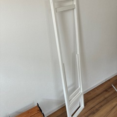 ハンガーラック　折りたたみ式の画像
