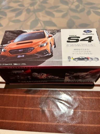 人気ショップ 超レア☆SUBARU スバルWRXS4☆ぶつからないミニカーオレンジ ミニカー