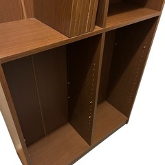 本棚　ブラウン　大きめサイズ　の画像