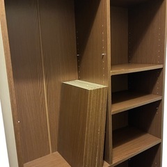 本棚　ブラウン　大きめサイズ　の画像