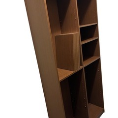 本棚　ブラウン　大きめサイズ　の画像