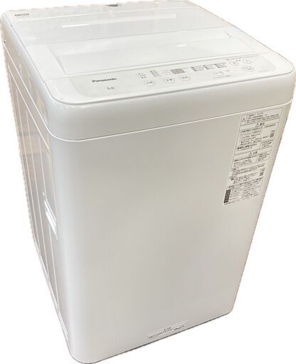 パナソニック洗濯機　5kg ビックウェーブ洗浄からみほぐし　風乾燥機能付20年製 ジ255/ パナソニック 5.0kg 全自動洗濯機 NA-F5BE2 2022年製 ビッグ
