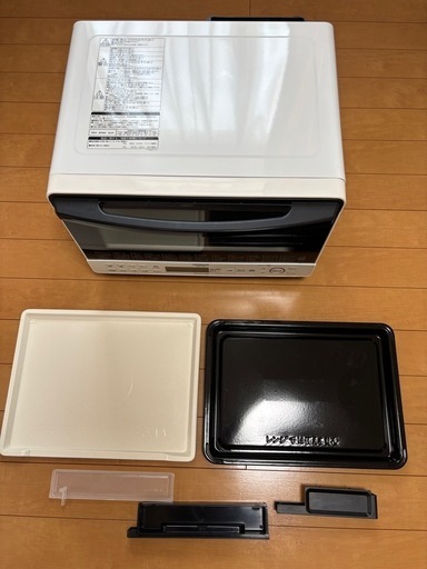 美品 日立 MRO-S8Y(W) スチームオーブンレンジ ヘルシーシェフ　白 スチームオーブンレンジ ヘルシーシェフ ホワイト MRO-S8Y-W [31L