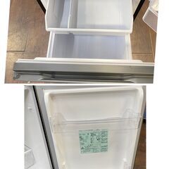ジ257/ AQUA アクア 135L 大容量50L冷凍室 フラットデザイン 冷蔵庫 2ドア冷凍冷蔵庫AQR-14N 2022年の画像