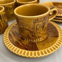 昭和レトロ　コーヒーカップセットの画像