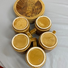 昭和レトロ　コーヒーカップセットの画像