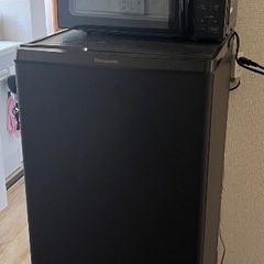 【3点セット】冷蔵庫・電子レンジ・3号炊き炊飯器