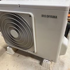 アイリスオーヤマ  ルームエアコン　6畳用　2019年製　室内機分解クリーニング済みの画像