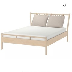 IKEA ベットフレーム ダブルサイズ