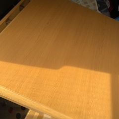 机のこたつの画像