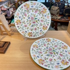 A7114【ミントン】ハドンホール プレート 27cm 2枚 (はる) 三国