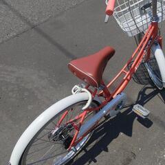 20インチ 🚲 中古 ジュニア 自転車 7,980円 🔑鍵 💡ライト付 新規防犯登録料コミ 775の画像