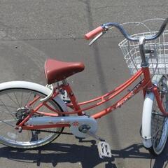 20インチ 🚲 中古 ジュニア 自転車 7,980円 🔑鍵 💡ライト付 新規防犯登録料コミ 775の画像