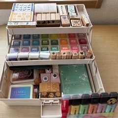 ハンコ　スタンプ台　シール等
