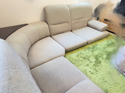 コーナーソファ【ニトリ ニューゲート4点セット】