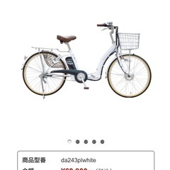 2024年3月購入の電動アシスト自転車