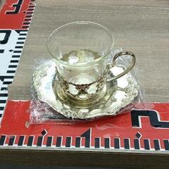 【おすすめ】 0629-020 アンティークカップセット (ジモスポ光) 光の生活雑貨 工芸品